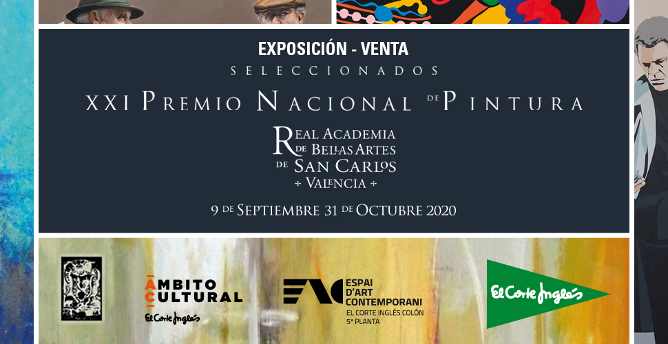 EXPOSICIÓN XXI PREMIO NACIONAL DE PINTURA EN EL CORTE INGLÉS